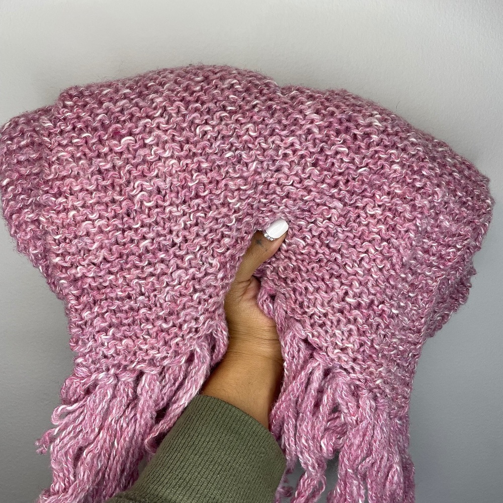 Handmade Pink Scarf